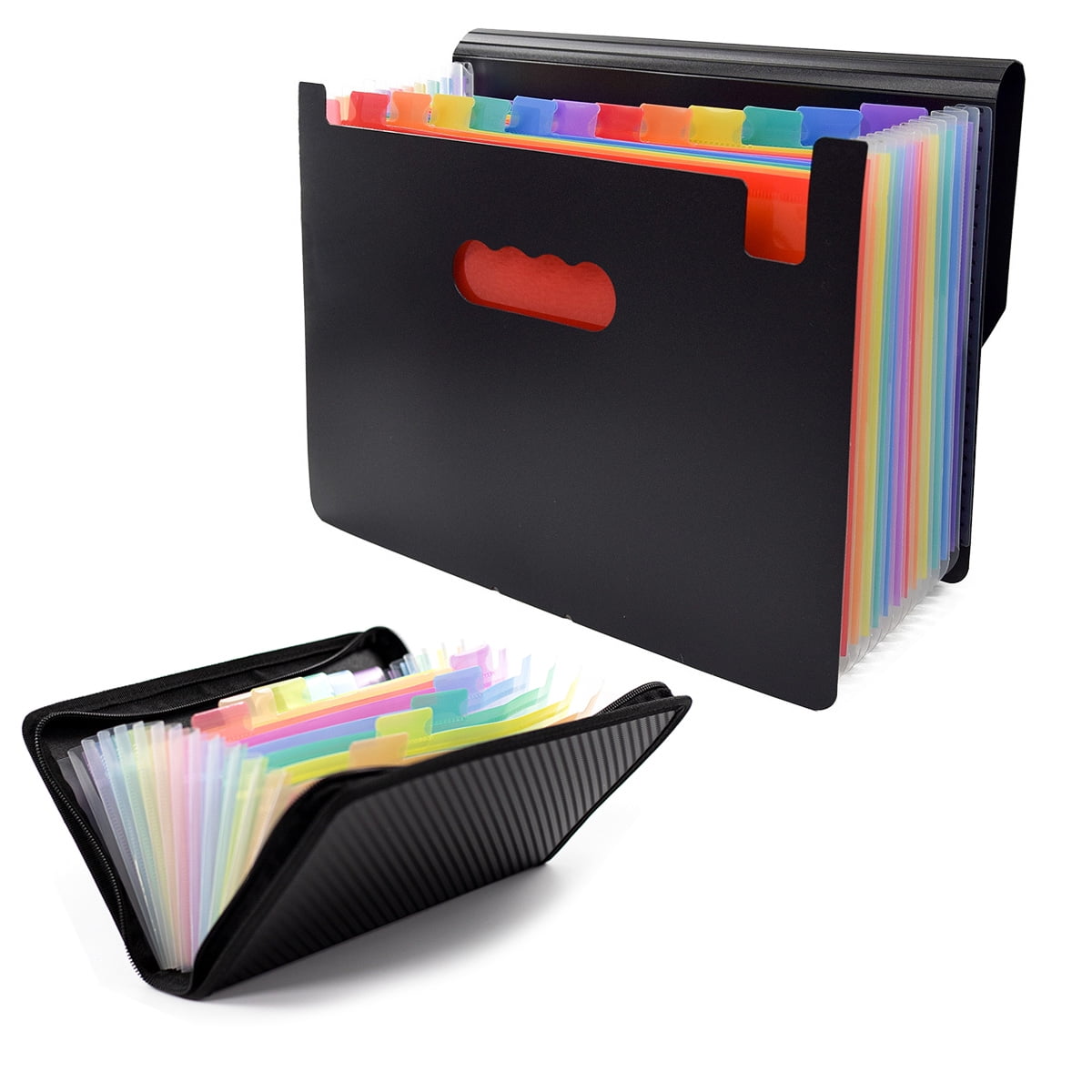 Document Organizer, Portable Accordion Expanding File Folder with Large ...