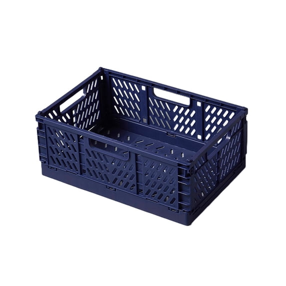 Desktop Folding Storage Basket Snack Stationery Sorting Storage Box Cosmetics and Miscellaneous Basket Fruit Basket Storage Basket