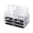 Desktop Functional Transparent Acrylic Cosmetics Storage Piercing Kits