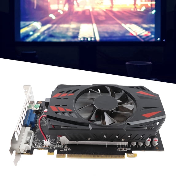 Desktop Graphics Card Graphics Card, 128bit GTX1050Ti Graphics Card for Desktop Computer Network Accessories