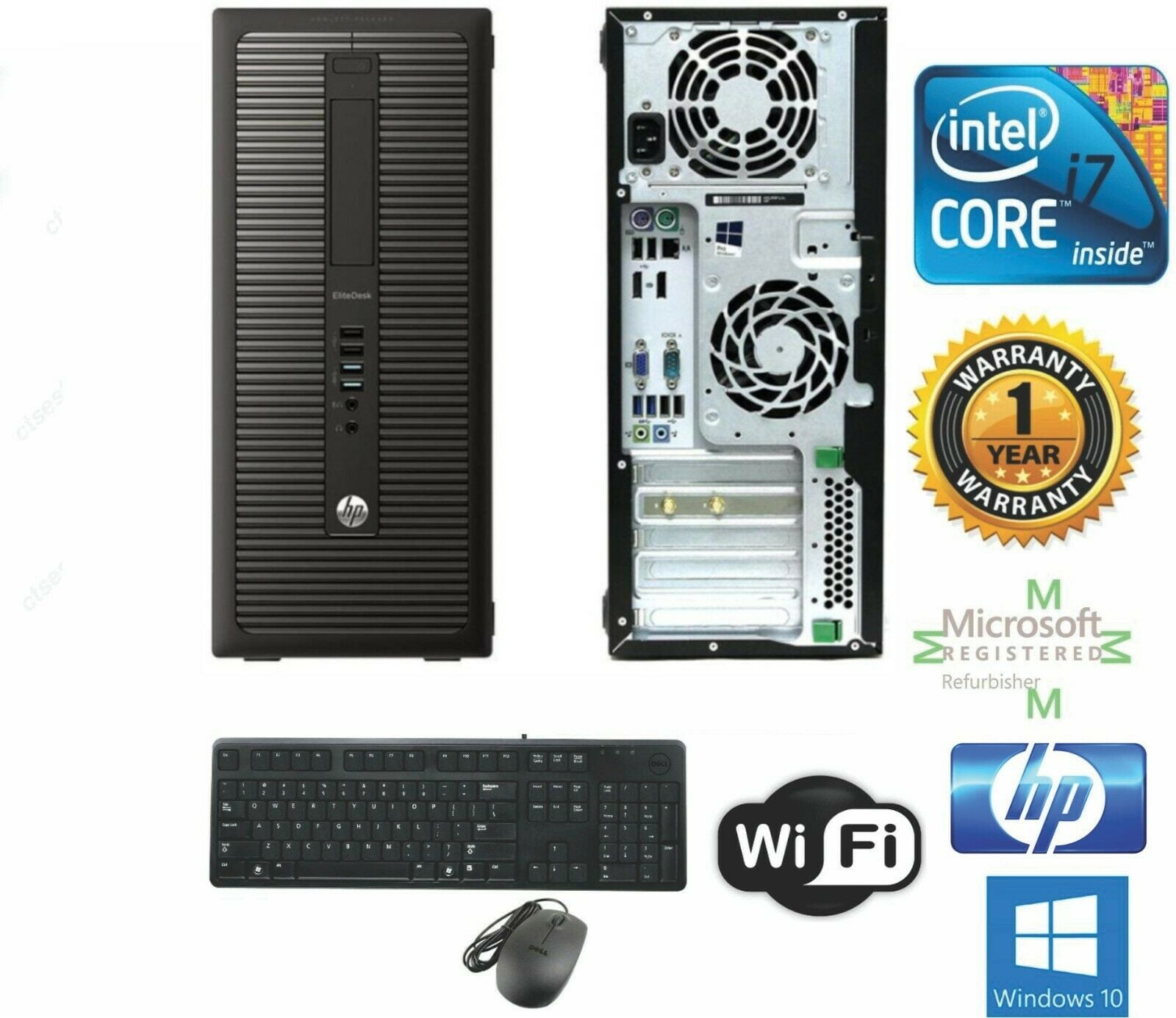 HP Desktop Computer, Core i5-13400, 12GB, 512GB SSD, Black HP Desktop Computer, Core i5-13400, 12GB, 512GB SSD, Black