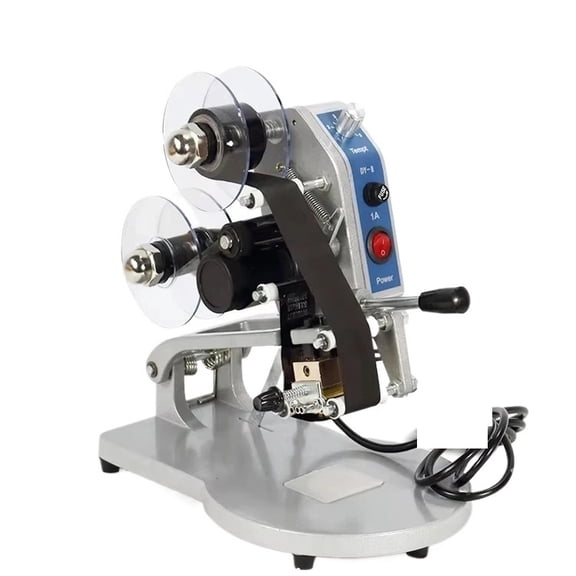 Desktop Heat Transfer Hot Stamping Date Code Printing Manual Coding Printing Machine ,Fast-Drying Ink with Crisp Output