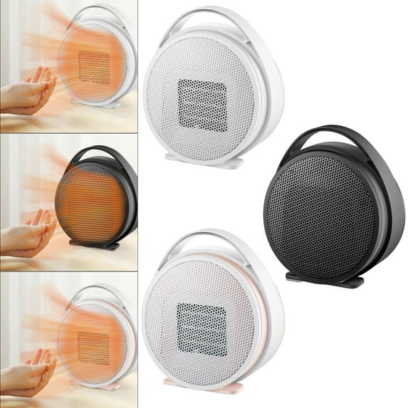 Desktop Heater under $5! Cagogo Desktop Heater Small Space Warmer, Personal Ceramic Heater, Office Bedroom Heater, Energy Saving Electric Heater, Safe Portable Mini Heater