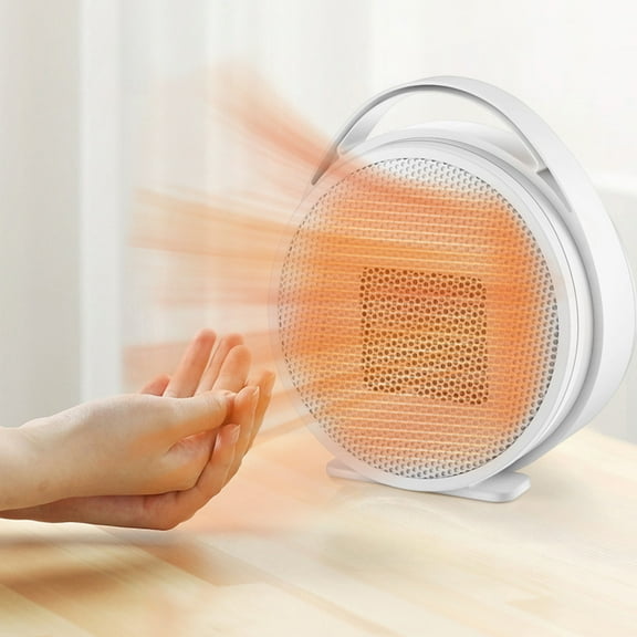 Desktop Heater under $5! Cagogo Desktop Heater Small Space Warmer, Personal Ceramic Heater, Office Bedroom Heater, Energy Saving Electric Heater, Safe Portable Mini Heater