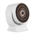 thumbnail image 1 of Desktop Heating Fan Fast Heating Household Electric Heater Portable Desk Mute Heater 800W for Living Room Bedroom ,Warm Any Angle, 1 of 6