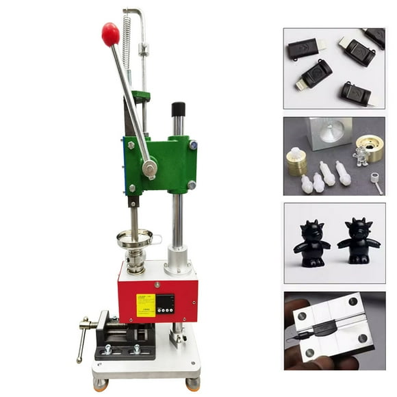 Desktop Injection Molding Machine Vertical Type Lab Manual Thermoplast Extruder 0.035-0.7OZ