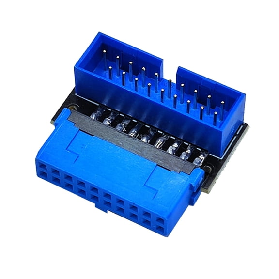 Desktop Internal Sockets USB Header Adapter, USB 3.2 19/20Pin to Motherboards