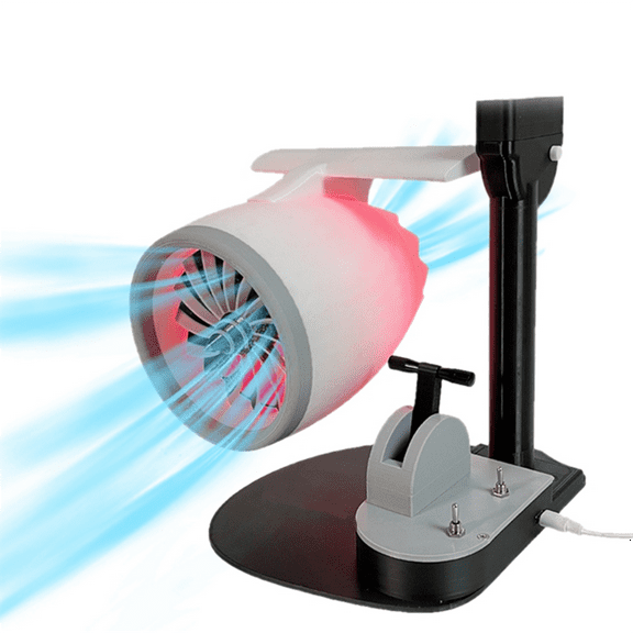 Desktop Jet Fan Turbofan 3D Printing Turbofan Engine Model Toy