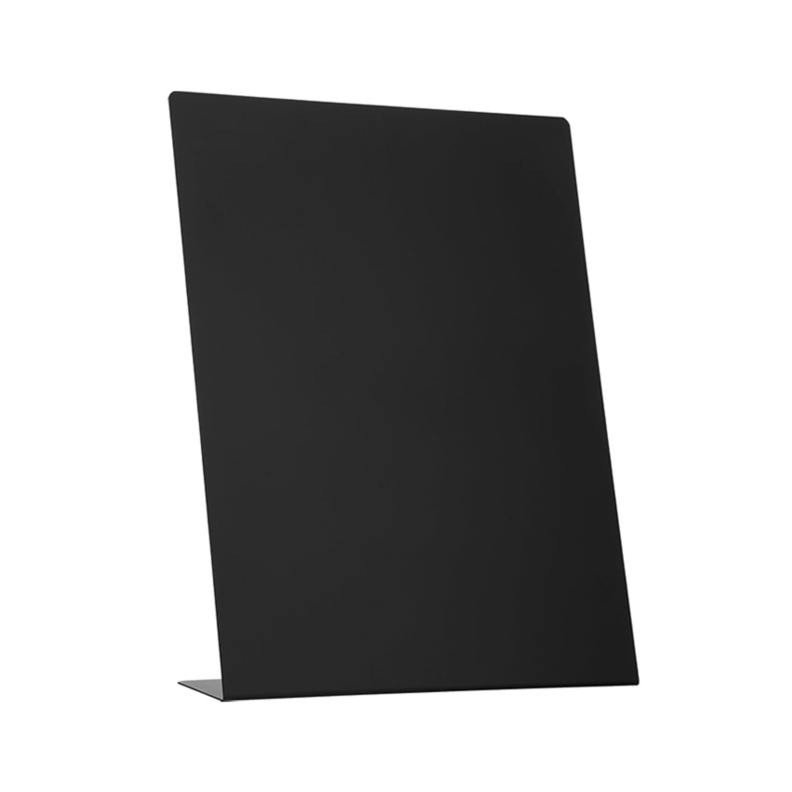 Desktop L-Shaped Metal Magnetic Bulletin Board, Multi-Purpose Display Stand For Memos Notes Photos, Sturdy Reusable Easel For Office Home School Organization