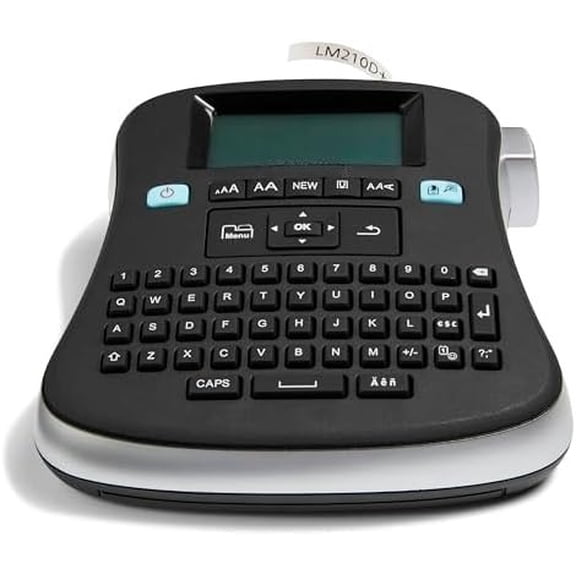 Desktop Label Maker  All-Purpose Portable Label Maker, Easy-to-Use, One-Touch Smart Keys, Keyboard, Large Display, For Home & Office Organization