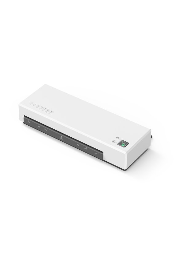 Desktop Laminator Machine Set A4 Size Hot And Cold Lamination 2 Roller System 9 Inches Max Width Suitabe For A4/A5/A6