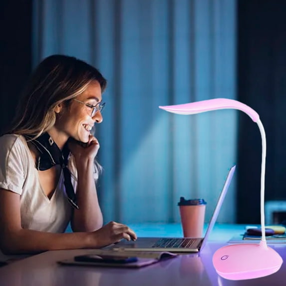 Desktop Lamp Desktop Eye Protection Study Students Dormitory Usb Rechargeable Bedroom Bedside Mini Lighting Small Desk Lamps, Xinsrenus Under $5! Desktop Lamp Desktop Eye Protection