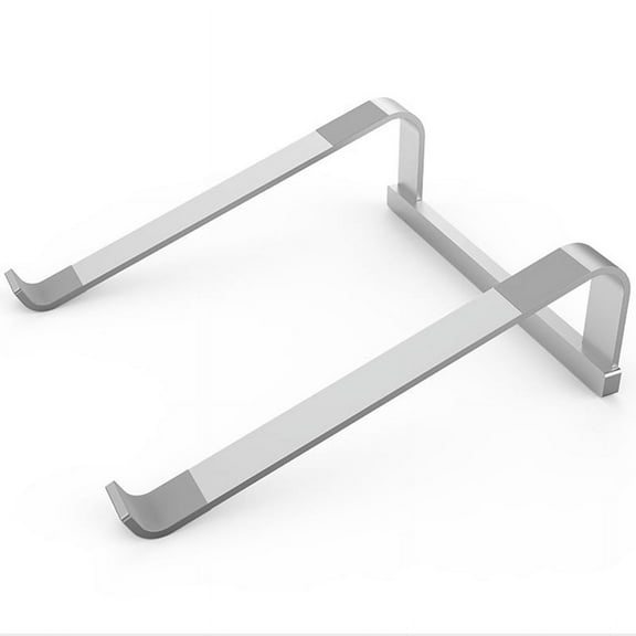 Desktop Laptop Stand Stable Stand Ergonomic Aluminum Computer Riser Laptop Cooling Stand (Silver)
