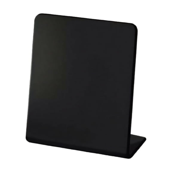 Desktop Magnetic Display Board Tabletop Memo Board for Photos Notes Reminders Office Organizer Magnet Board for Desk 12X16 Inches Metal Sign Holder with 10 Pins Style A