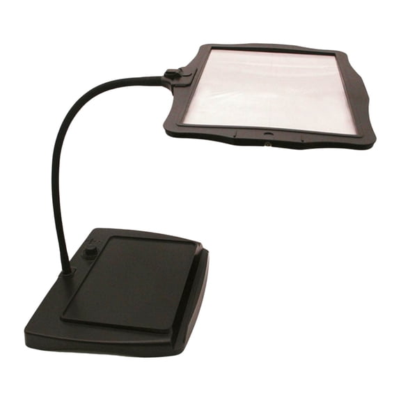 Desktop Magnifier with 48 LED light USB Rechargeable Magnifier for Reading & Repair Tasks in Horizontal or Vertical