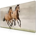 thumbnail image 1 of Desktop Mat Horses Computer Pad, Large Mouse Pads Desk Mat for Men Mouse Pad for Men, Computer Desk Decorations Waterproof Non-Slip Rubber Base, 35.4 X 15.7 inch for Work/Game/Office/Home, 1 of 6