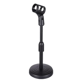 Portable Microphone Stand Holder Rack with Adjustable Features for Dynamic Studio Use and Field Interviews