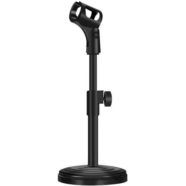 Desktop Microphone Stand, Xhefa Mini Portable Table Stand Adjustable