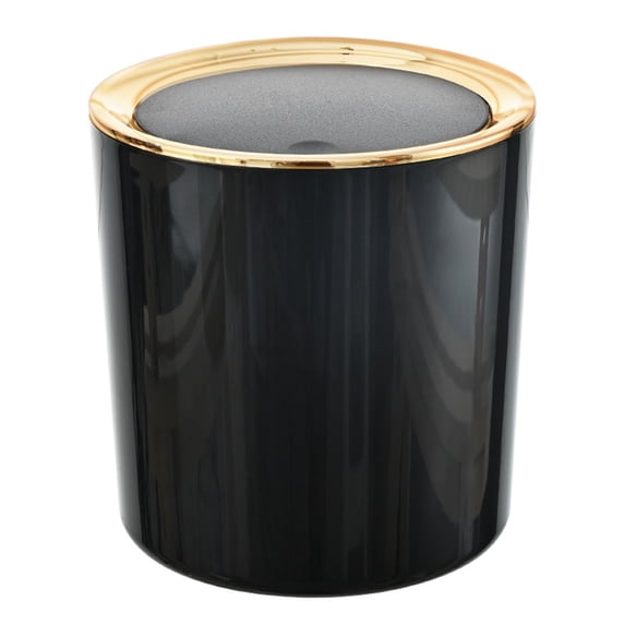 Desktop Mini Trash Can with Lid,Plastic Counter Top Waste Bin with Press-Lid,Mini Bathroom Trash Bin,Aesthetic Tabletop Garbage Can for Bedroom Car Office Kitchen and Desk