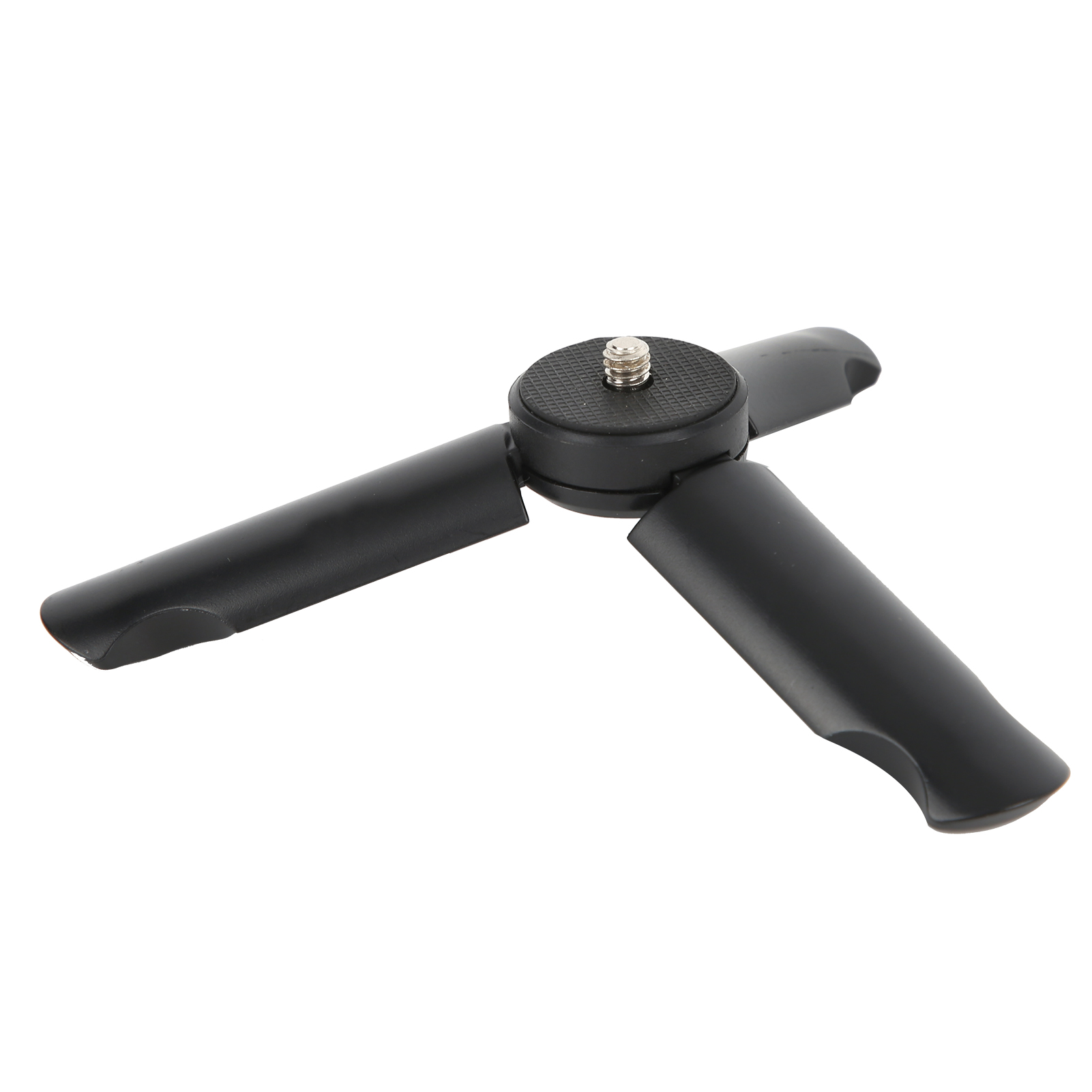 Trépied Métallique Pliable 1/4 Pouce - Support Pour Selfie Stick, Stabilisateur Et Projecteur - Compatible Zhiyun, Feiyu, DJI Osmo Mobile