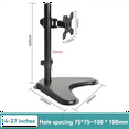 thumbnail image 1 of Desktop Monitor Arm Holder Lcd Led Display 14-27In Touch Screen Stand Mount Support Plasma Tv Base Pc Metal Bracket, 1 of 5