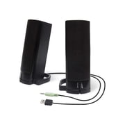 Desktop Monitor Speaker Sound Bar - Stereo Audio for PC & Computer - Compact Sound System