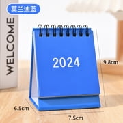 Raindrops Small Desk Calendar Monthly Calendar for Office and Home Use, Decorative and Practical