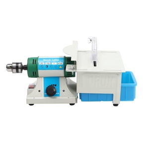 Desktop Multi-Function Grinder 750W Electric Jewelry Polishing Machine Gem Cutting Machine Rock Polisher Bench Buffer Lathe Table Saw Polisher for Grinding Polishing Drilling