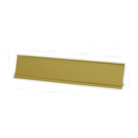 Desktop Office Nameplate Holder, 10" X 2"
