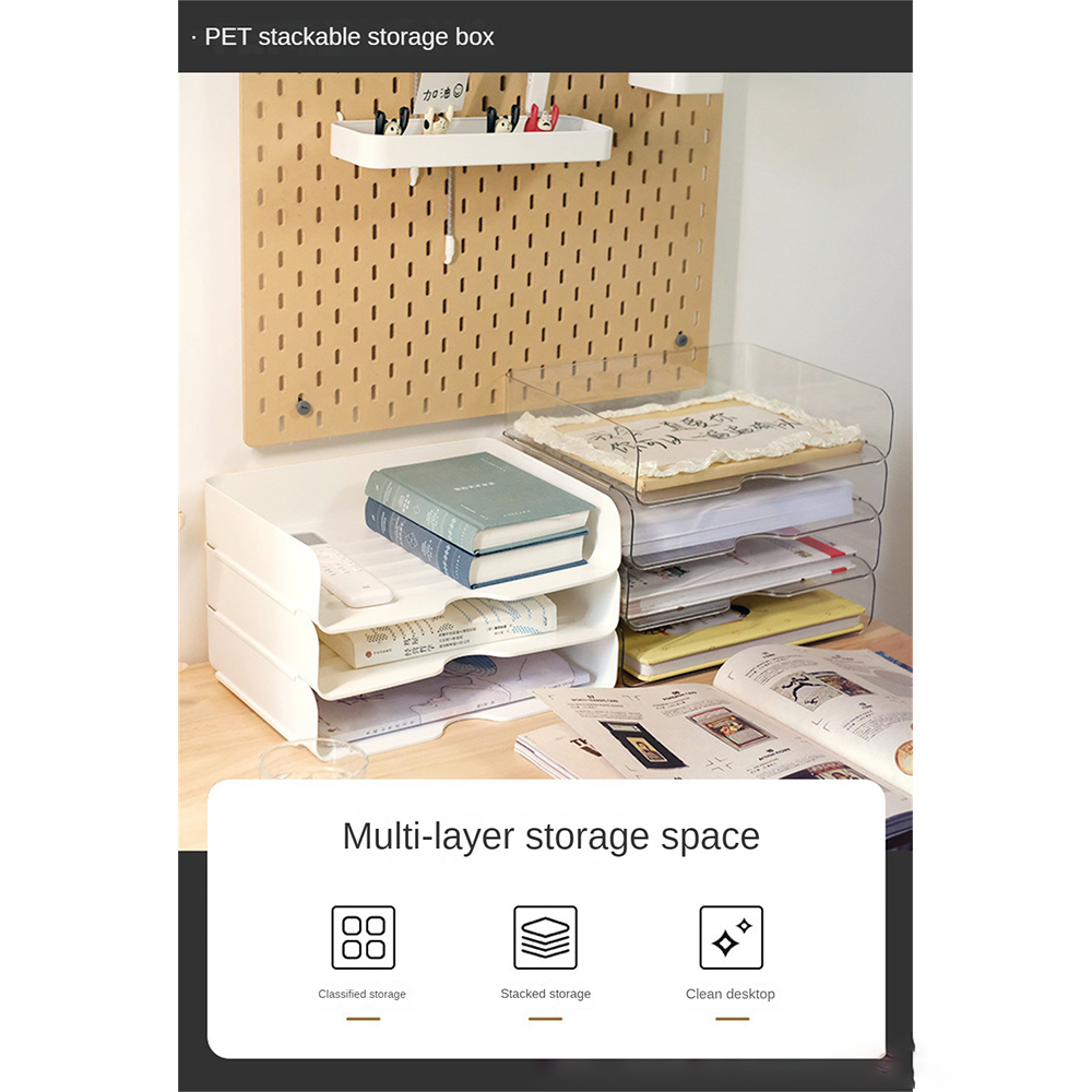 Desktop Office Storage Artifact A4 Paper Storage Drawer Office Student