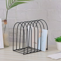 Desktop Organizer under $5! Yannianjz Wire File Organizer for Desk 7 Slots Metal File Holder Magazine Folder Mail Desktop Sorter Countertop Folder Stand Racks for Binder Storage Office Home