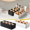 thumbnail image 1 of Desktop Organizer Storage Box | Multi-Purpose Plastic Shelf | 5 Compartments for Office Supplies, Cosmetics, Stationery | Robust Space-Saving Design | Home, Office, Dorm | 1 Pack, 1 of 3