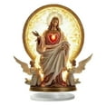 thumbnail image 1 of Desktop Ornament Acrylic Tabletop 2D Angel Wall Decorations for Home Desktop Design, 1 of 4