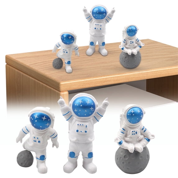 Desktop Ornament,Astronaut Figure Statue Figurine Sculpture Educational Toy Desktop