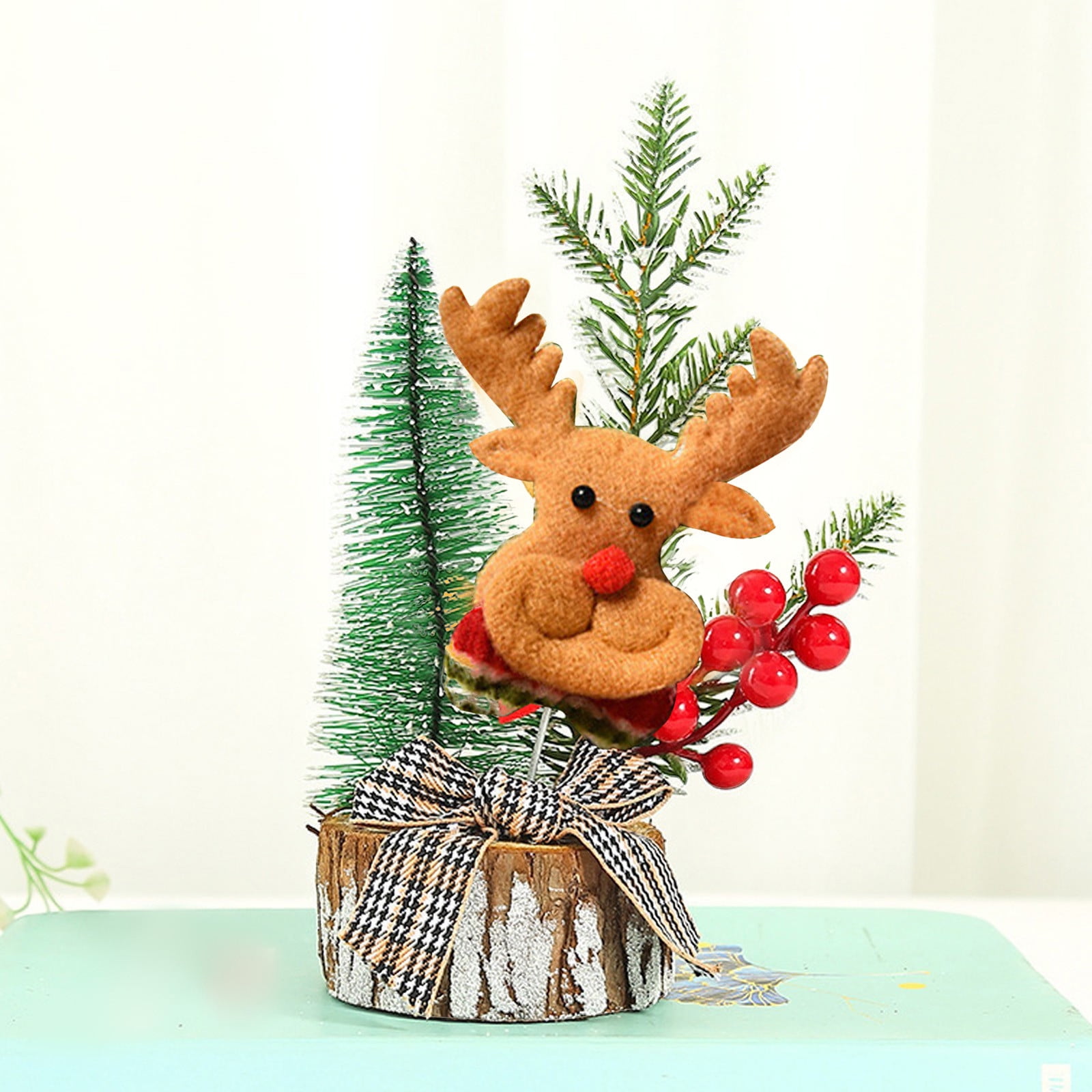 Desktop Ornament,Christmas DecorChristmas Tree Mini Christmas Tree