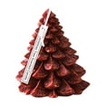 thumbnail image 1 of Desktop Ornament Christmas Tree Shaped Soy Wax Candle for Aromatherapy Home Décor Scented Candle 38 Inches Tall Ideal for, 1 of 7