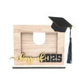 thumbnail image 1 of Desktop Ornament Graduation Wooden Photo Frame 2025 Start Decorations Unique Graduation Season Keepsake Memorable Photo Display for Graduation Season*2 Pack, 1 of 7