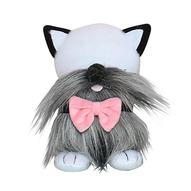 Desktop Ornament Hanger Bathroom Decorations Cute Standing Cat Action