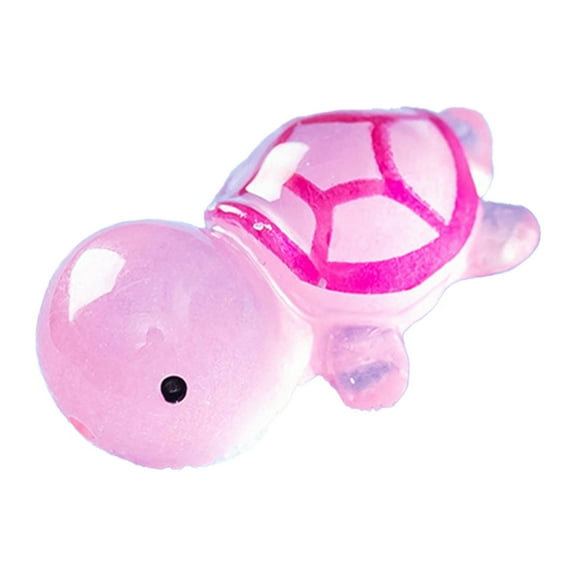 Desktop Ornament - Plastic Decorative Ornaments - Mini Turtle Miniature Ducks Toys Sea Turtle Bonsai Turtle Mini Tortoise Turtle Decoration Turtle Statue Miniature Turtle Figurine Liners Miniatures T