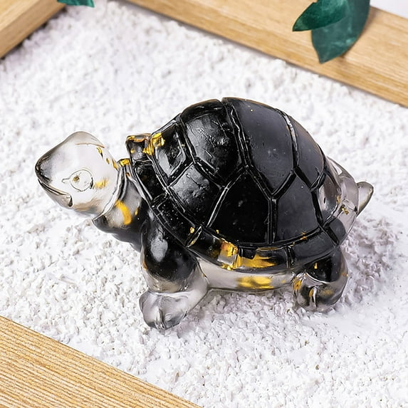 Desktop Ornament Resin Turtle for Home Decoration Fish Tanks Unique for Animal Lovers Ideal for Birthdays Valentine's Day Christmas and