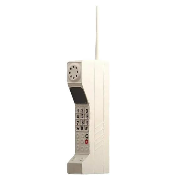 Desktop Ornament Retro 80's Cell Phone Model Mobile Phone Photography Props for Home