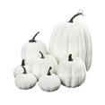thumbnail image 1 of Desktop Ornament White Pumpkins Pattern 7 Fall Decoration for Home Garden Appeal 7PCS*2 Pack, 1 of 6
