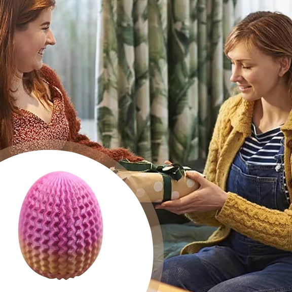 Desktop Ornament - Mind Bending Puzzle Toy for Focus and Brain Training Maze Egg Storage Mind Game to Improve Concentration and Organization