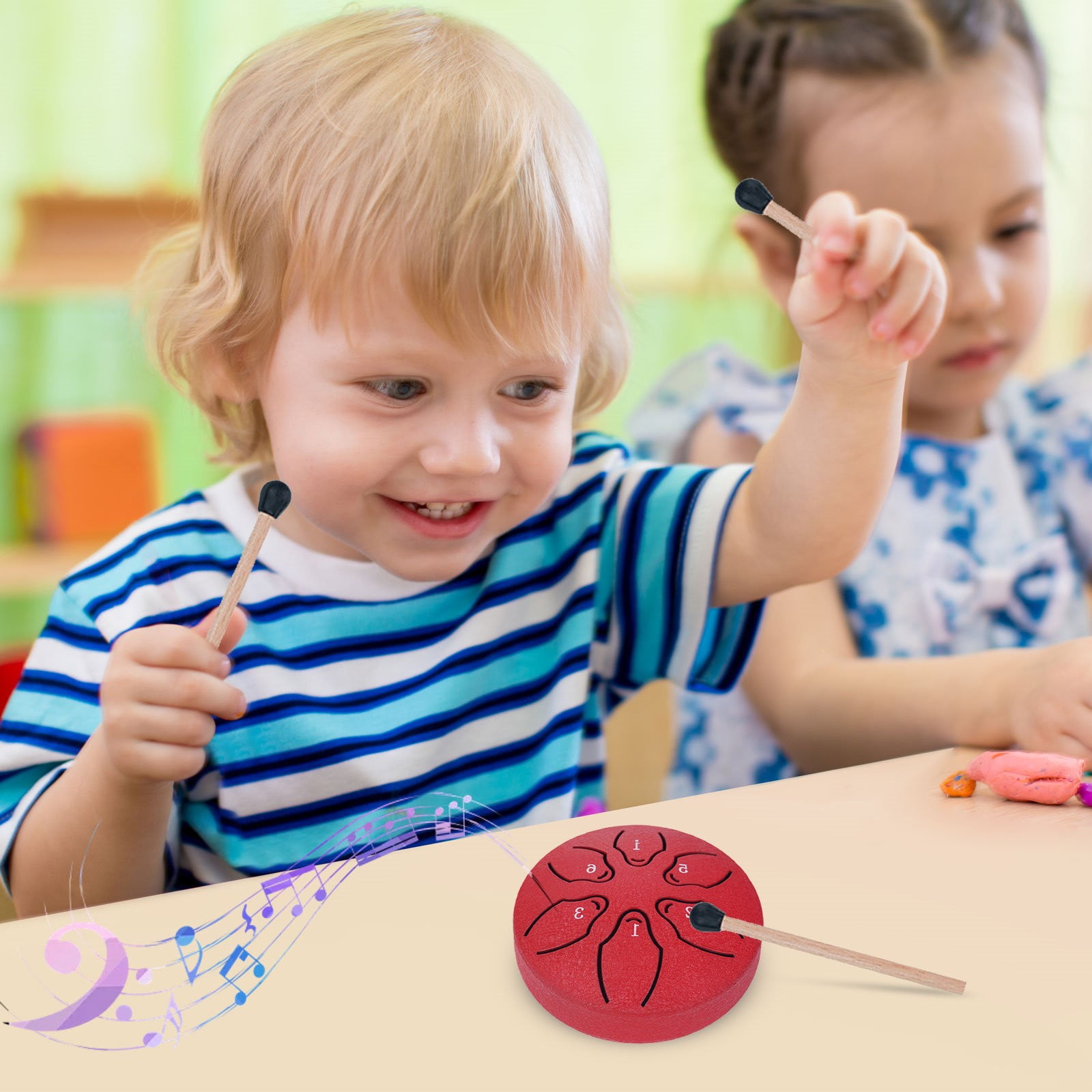 Desktop OrnamentRain Drum For Garden Outside Mini Tongue Drum Rain ...