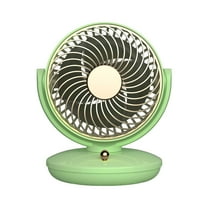 Desktop Oscillating Fan 3 Speed Settings Personal Air Circulator Quiet Operation Compact 7x6x5in USB Powered Cooling Fan For Home Office Desk Bedroom Table Fan