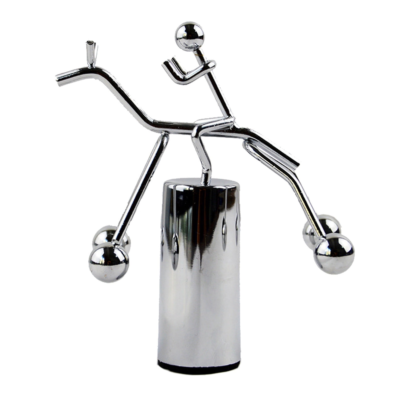 Desktop Perpetual Motion Toy Balancing Man Riding Horse Physics Science ...