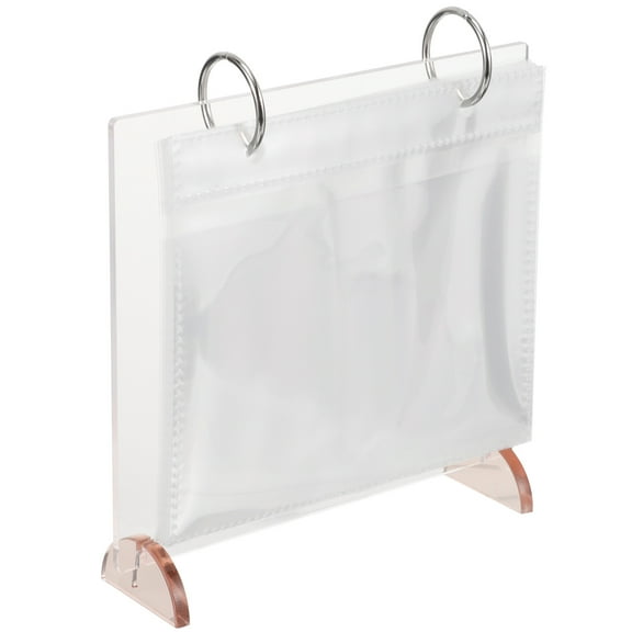 Desktop Photo Album Tabletop Photo Display Album Acrylic Photo Album for 5 Inches Photos