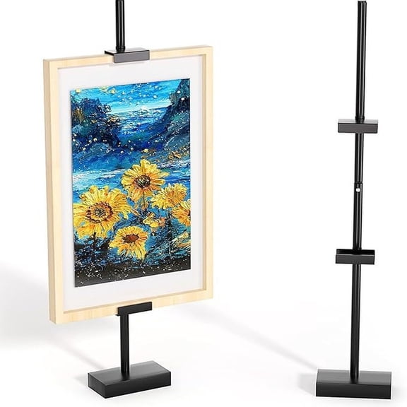 Desktop Picture Frame, Adjustable Frame Up To 29 Inches Tall, For Home Decor, Office Display, Photo Showcase