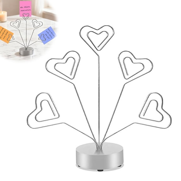 Desktop Photo Tree Holder Family Tree Picture Frame Clips Holder Desktop Photo Trees Holders Card Display Stand for Photos Table Numbers Home Labels Memo Wedding Card Display