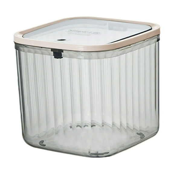 Desktop Pop-Up Storage Box, Clear Plastic Organizer with Lid, Versatile Countertop Storage for Desk, Bathroom, Vanity, office Supplies, Makeup, Jewelry, and Small Accessories, Dustproof